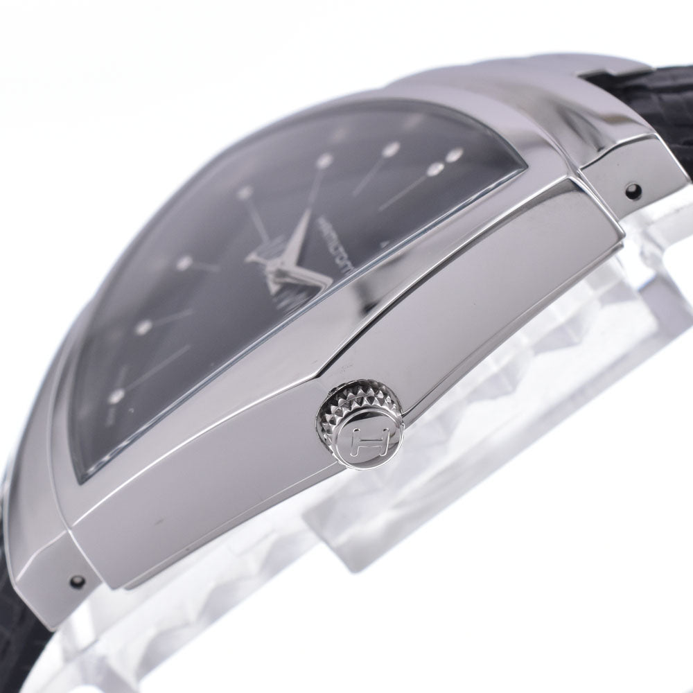 with paper HAMILTON Ventura H244112 black Dial Quartz Men's
 Watch M#148620