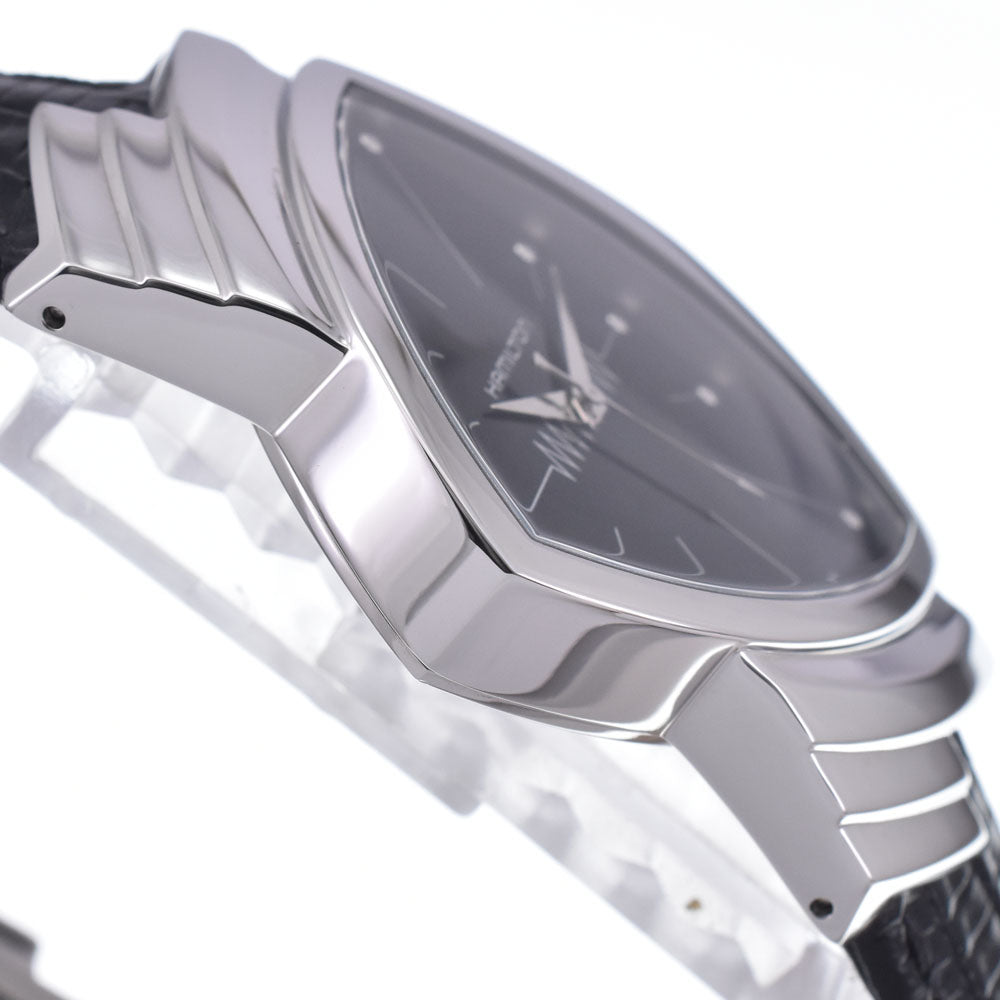 with paper HAMILTON Ventura H244112 black Dial Quartz Men's
 Watch M#148620