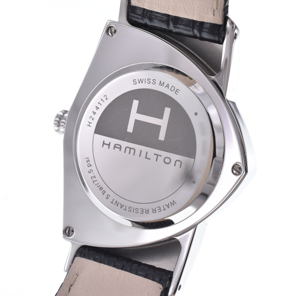 with paper HAMILTON Ventura H244112 black Dial Quartz Men's
 Watch M#148620