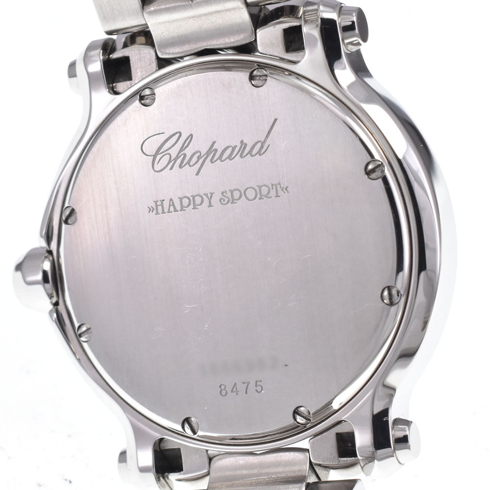 with paper Chopard Happy sports 278477-3014 3P Diamond black Dial Quartz Ladies
 Watch N#148623