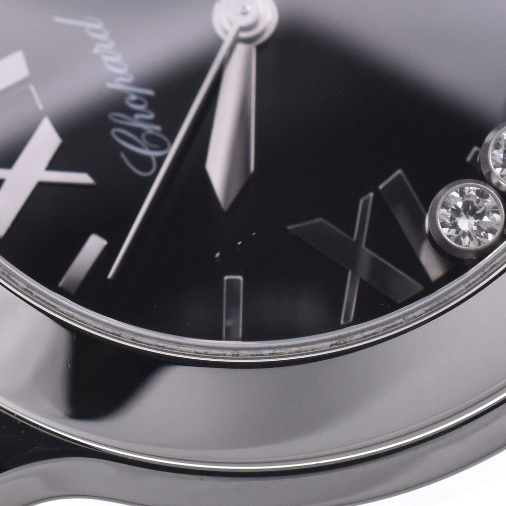 with paper Chopard Happy sports 278477-3014 3P Diamond black Dial Quartz Ladies
 Watch N#148623