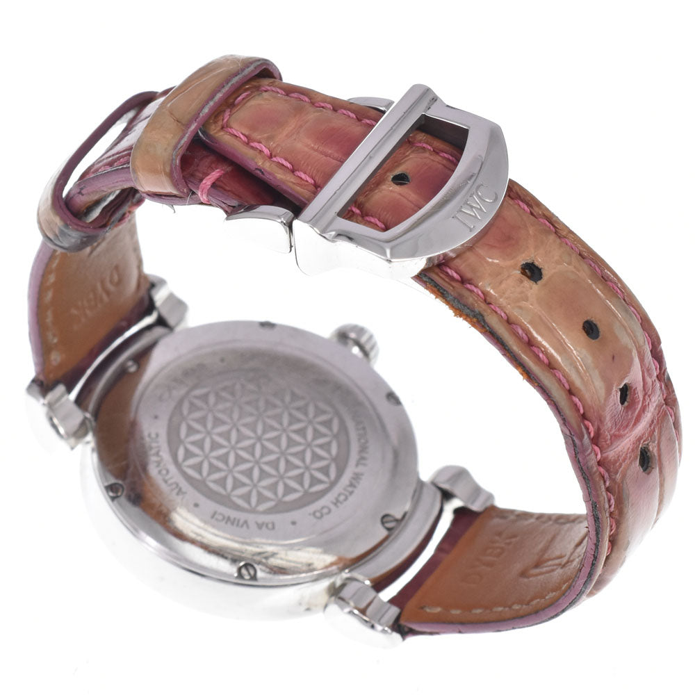 with paper IWC SCHAFFHAUSEN Da Vinci IW458308 Diamond Bezel Silver Dial Automatic Men's
 Watch N#148624