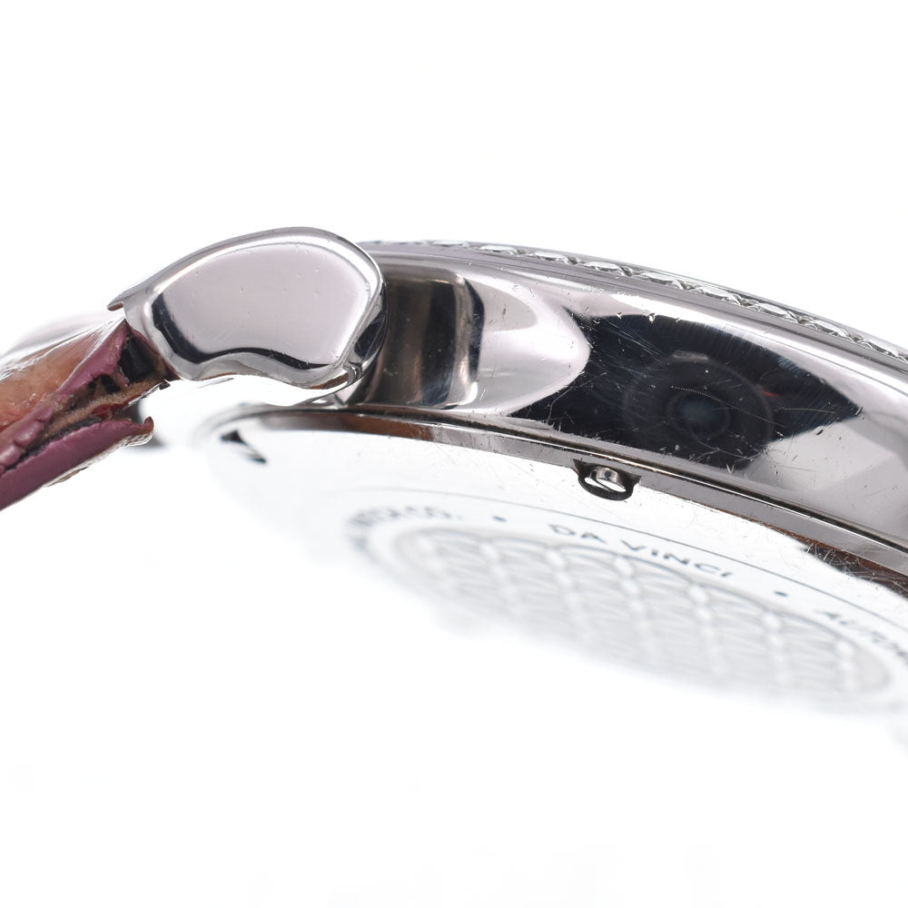 with paper IWC SCHAFFHAUSEN Da Vinci IW458308 Diamond Bezel Silver Dial Automatic Men's
 Watch N#148624