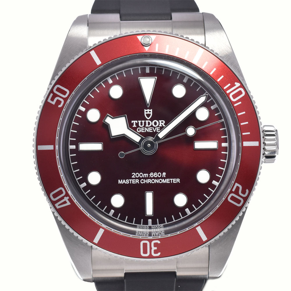 with paper TUDOR Black bay 7939A1A0RU Red Dial Automatic Men's
 Watch M#148625
