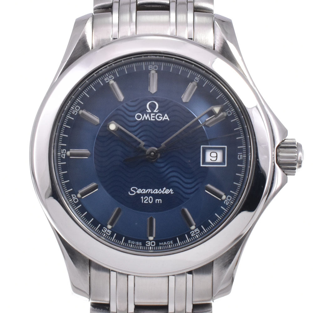 OMEGA Seamaster 2511.81 200m date blue Dial Quartz Men's
 Watch Q#148627