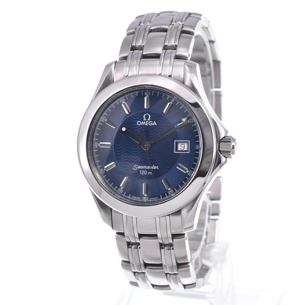 OMEGA Seamaster 2511.81 200m date blue Dial Quartz Men's
 Watch Q#148627