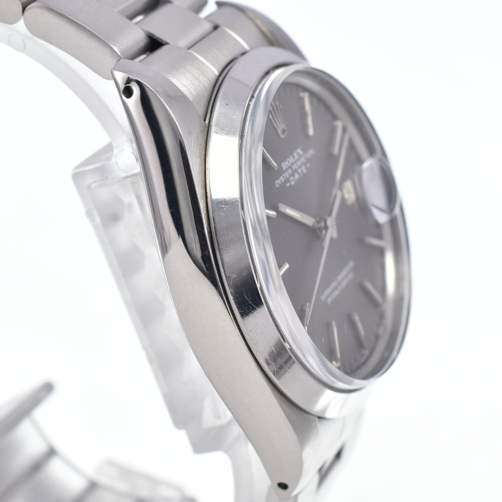 ROLEX Oyster perpetual date 1500 Cal.1570 gray Dial Automatic Men's
 Watch N#148633