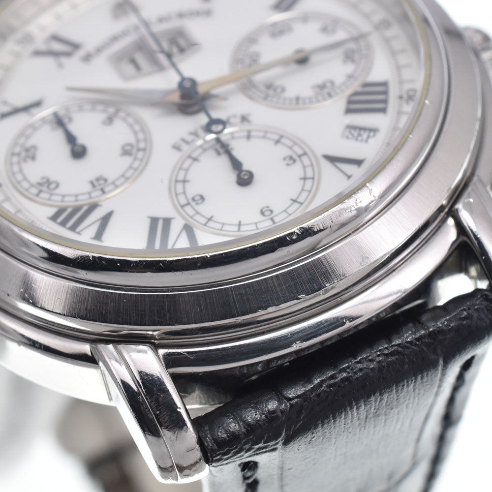 MAURICE LACROIX Masterpiece flyback 15827 see-through back white Dial Automatic Men's
 Watch N#148635