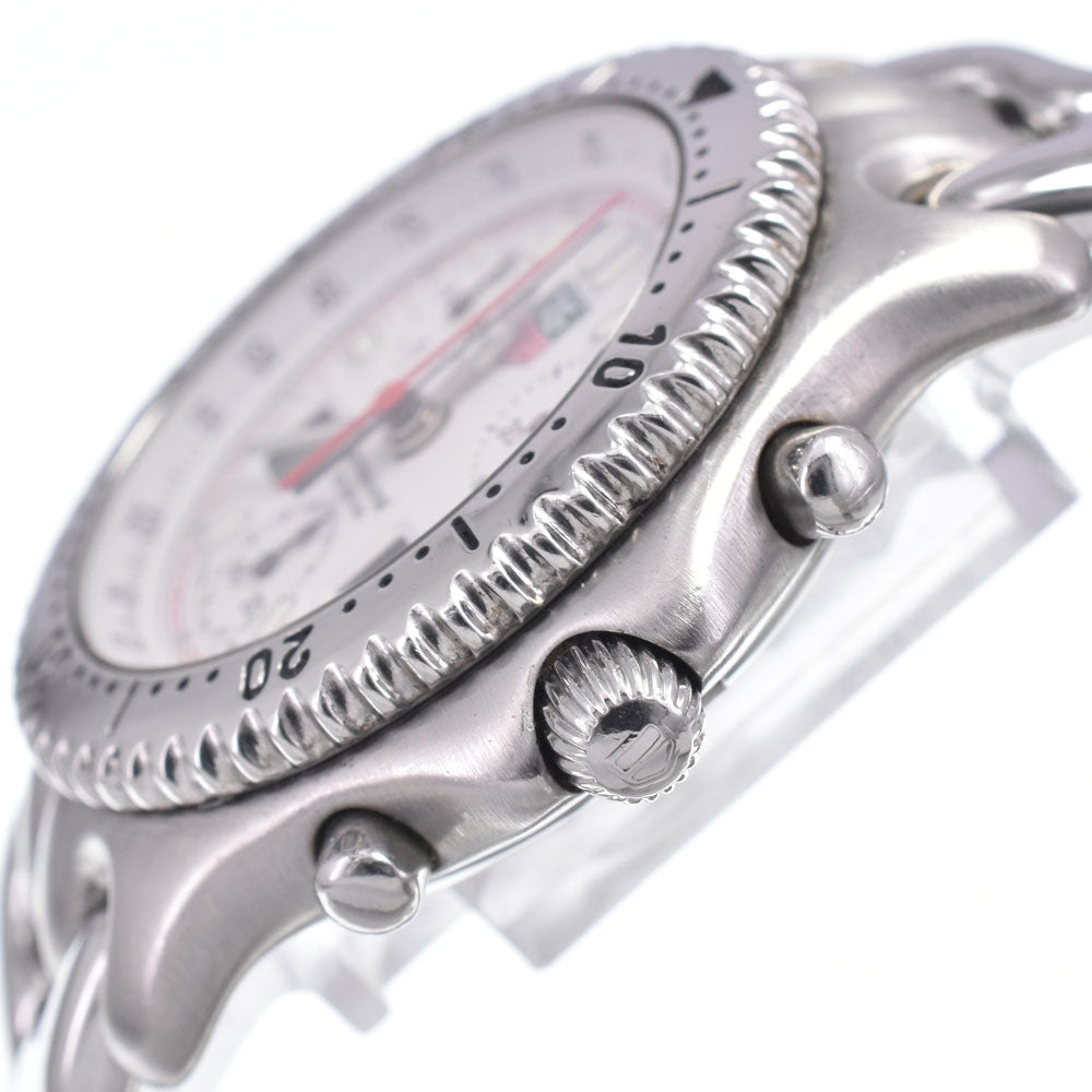 TAG HEUER S/el CG1111-0 Chronograph white Dial Quartz Men's
 Watch P#148637