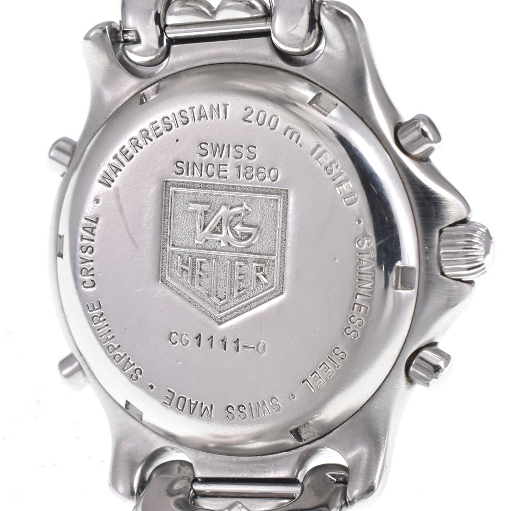 TAG HEUER S/el CG1111-0 Chronograph white Dial Quartz Men's
 Watch P#148637