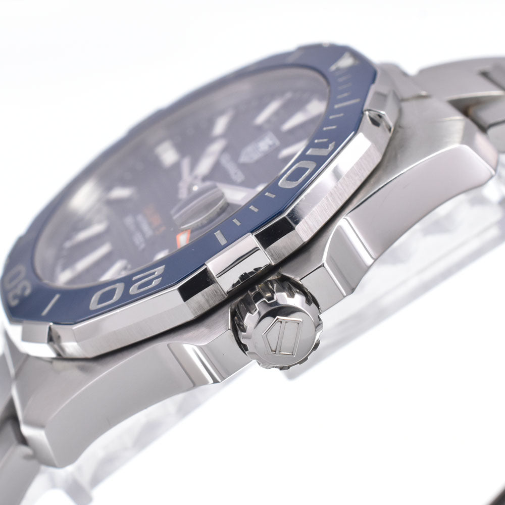 with paper TAG HEUER Aqua Racer Caliber 5 WAY211C.BA0928 blue Dial Automatic Men's
 Watch N#148638