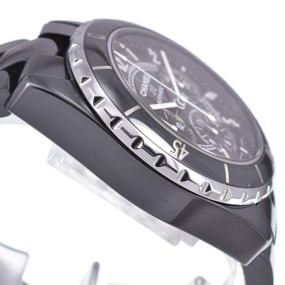 CHANEL J12 H0940 Ceramic chronograph black Dial Automatic Men's
 Watch N#148639