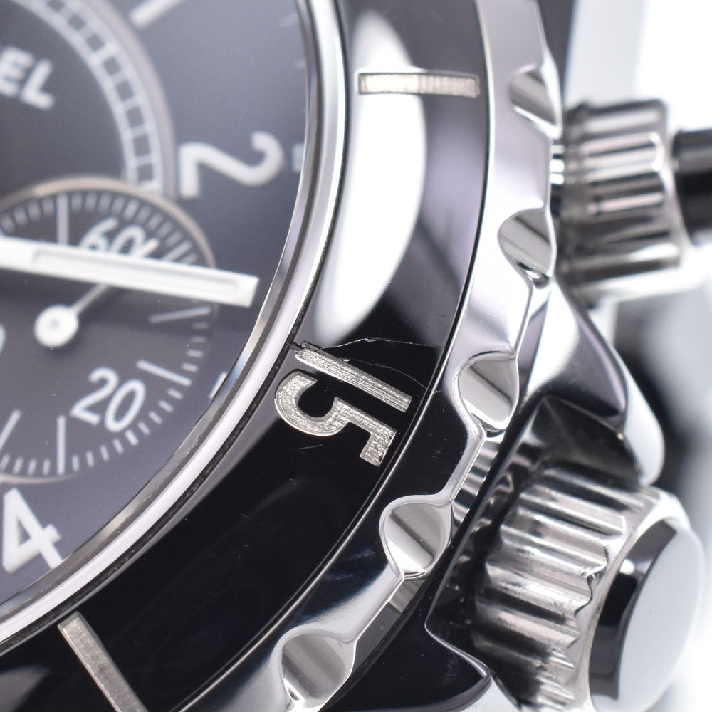CHANEL J12 H0940 Ceramic chronograph black Dial Automatic Men's
 Watch N#148639