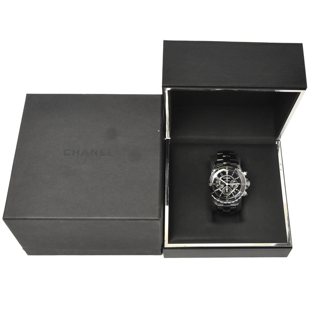 CHANEL J12 H0940 Ceramic chronograph black Dial Automatic Men's
 Watch N#148639