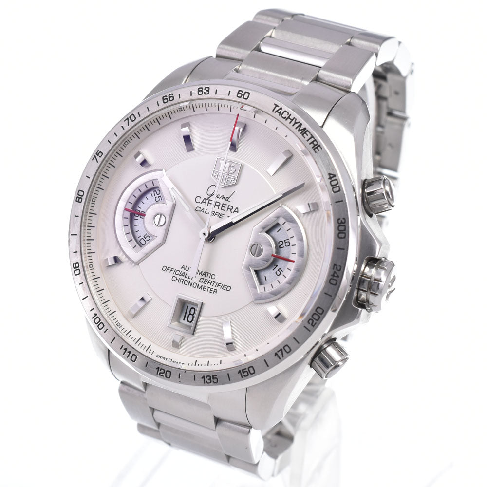 TAG HEUER Grand Carrera CAV511B Caliber 17 Silver Dial Automatic Men's
 Watch P#148647