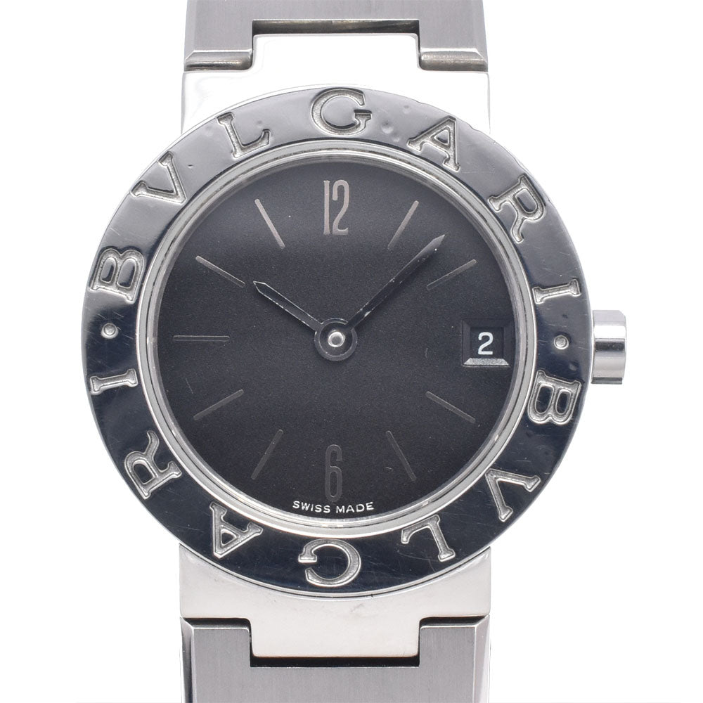 BVLGARI Bvlgari Bvlgari BB23SS Date black Dial Quartz Ladies
 Watch P#148652