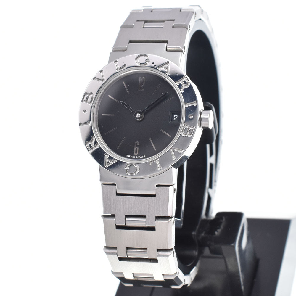 BVLGARI Bvlgari Bvlgari BB23SS Date black Dial Quartz Ladies
 Watch P#148652