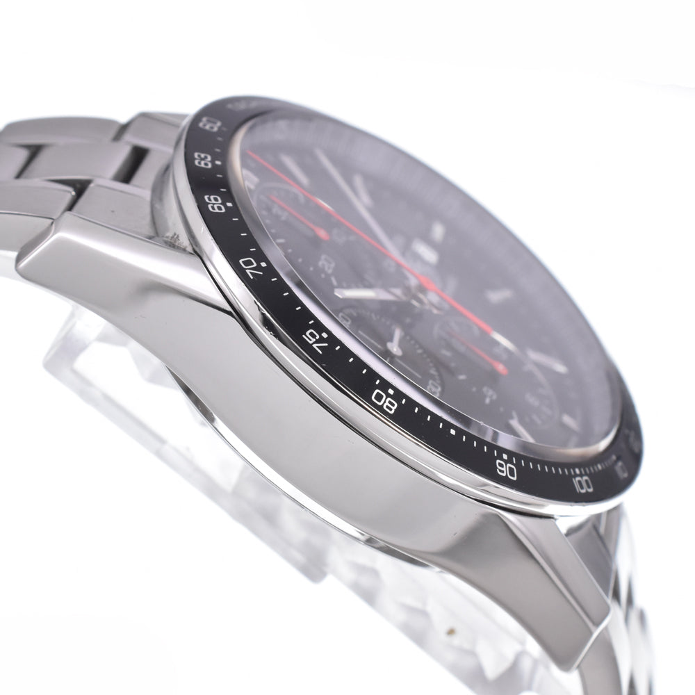 with paper TAG HEUER Carrera CV2014 Tachymeter black Dial Automatic Men's
 Watch N#148656