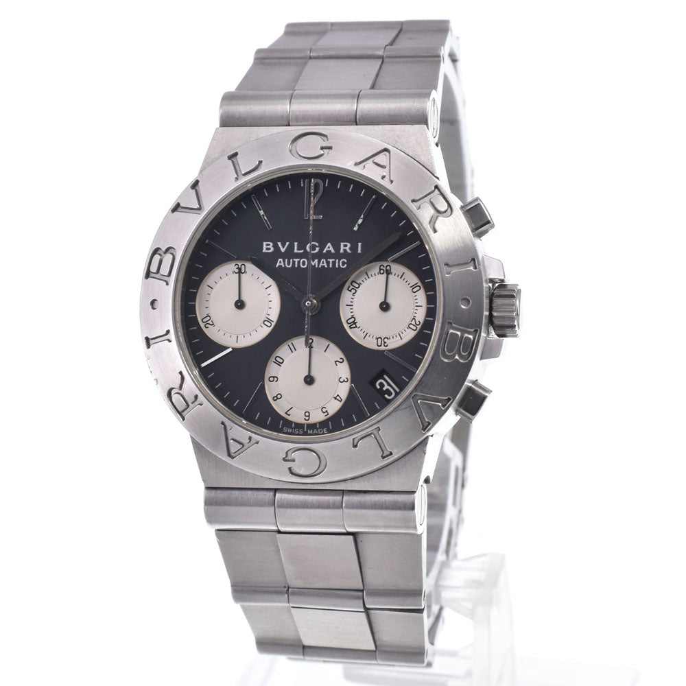 BVLGARI Diagono Sports CH35S AUTO Chronograph black Dial Automatic Men's
 Watch N#148659