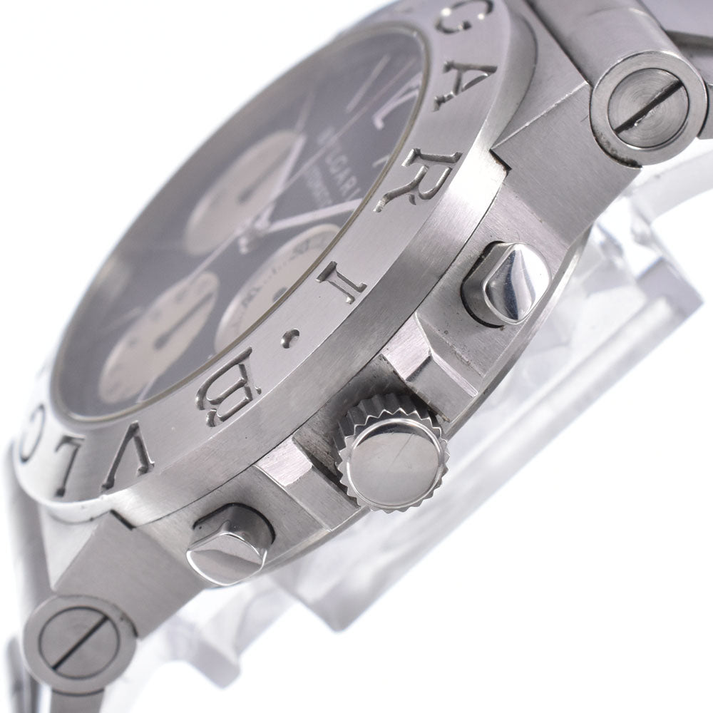BVLGARI Diagono Sports CH35S AUTO Chronograph black Dial Automatic Men's
 Watch N#148659