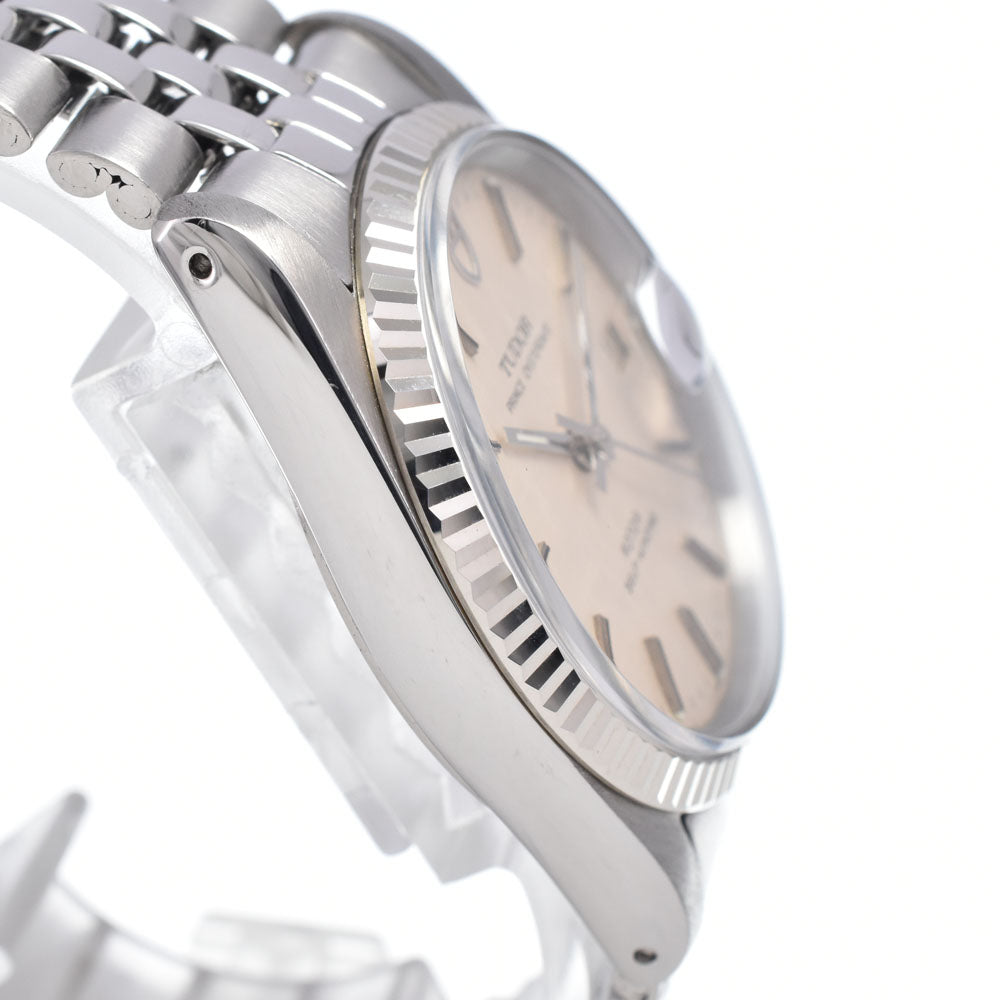 TUDOR Prince Oyster Date 75204 WG bezel Silver Dial Automatic Men's
 Watch N#148662