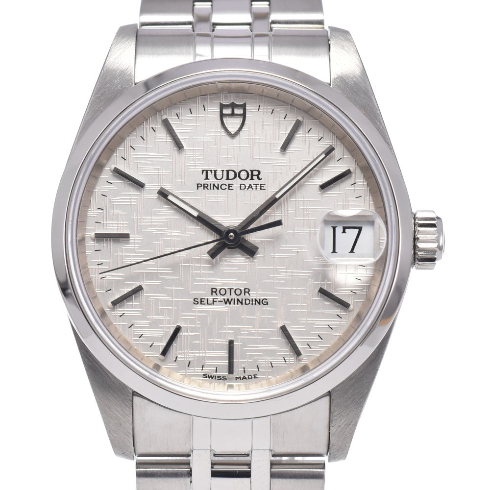 TUDOR Prince Date 72000 Date Silver Dial Automatic Boy's
 Watch O#148663