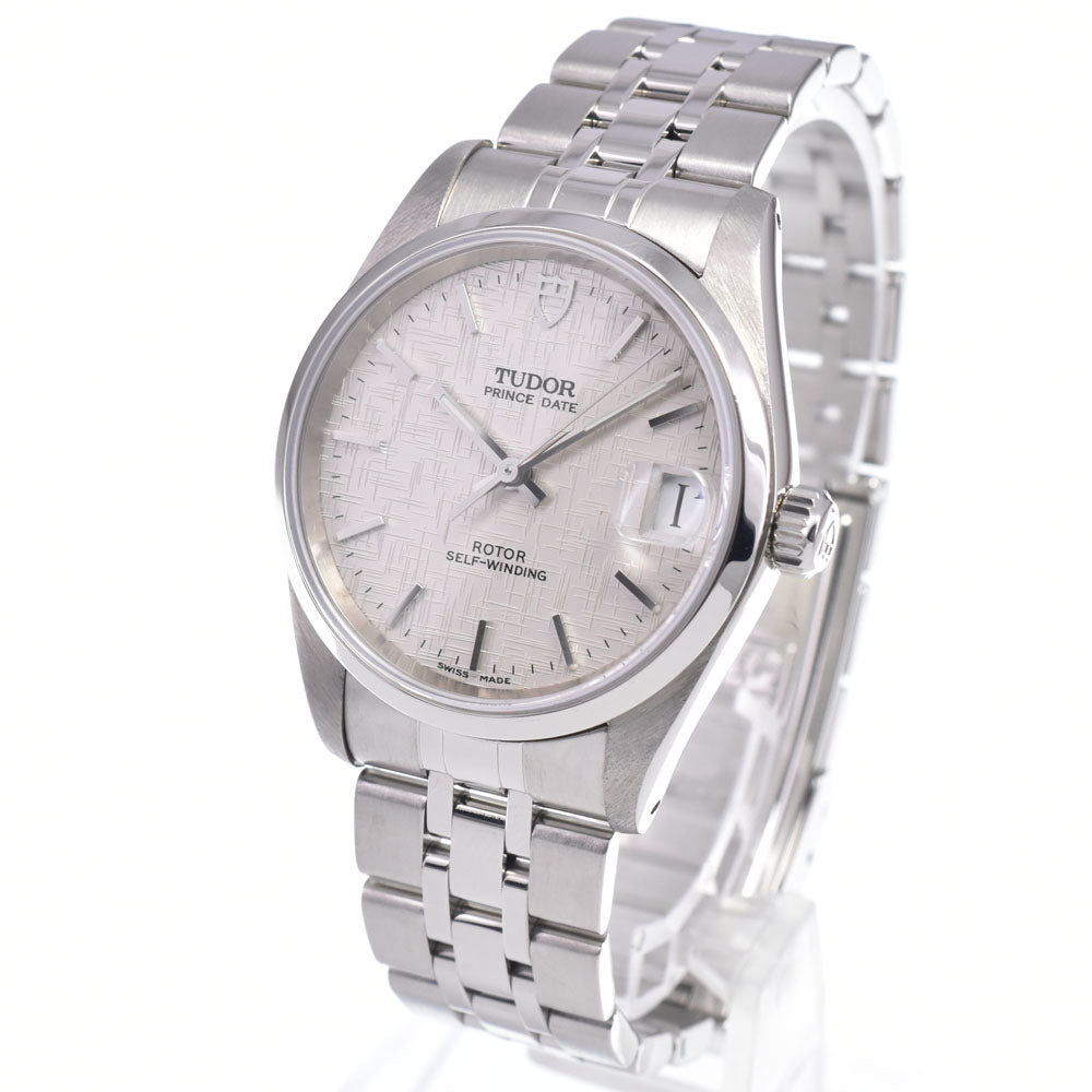 TUDOR Prince Date 72000 Date Silver Dial Automatic Boy's
 Watch O#148663