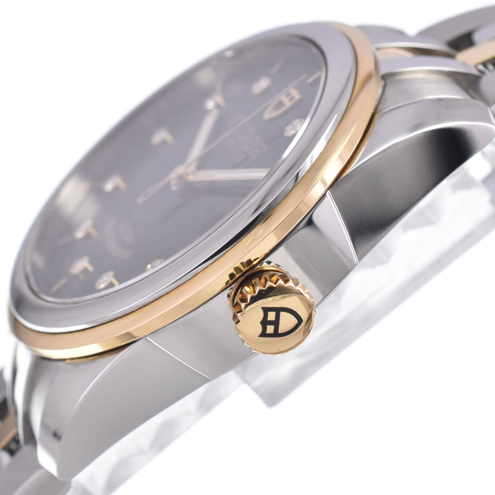 with paper TUDOR Grammar Date 55003-003 10P diamond black Dial Automatic Men's
 Watch P#148664