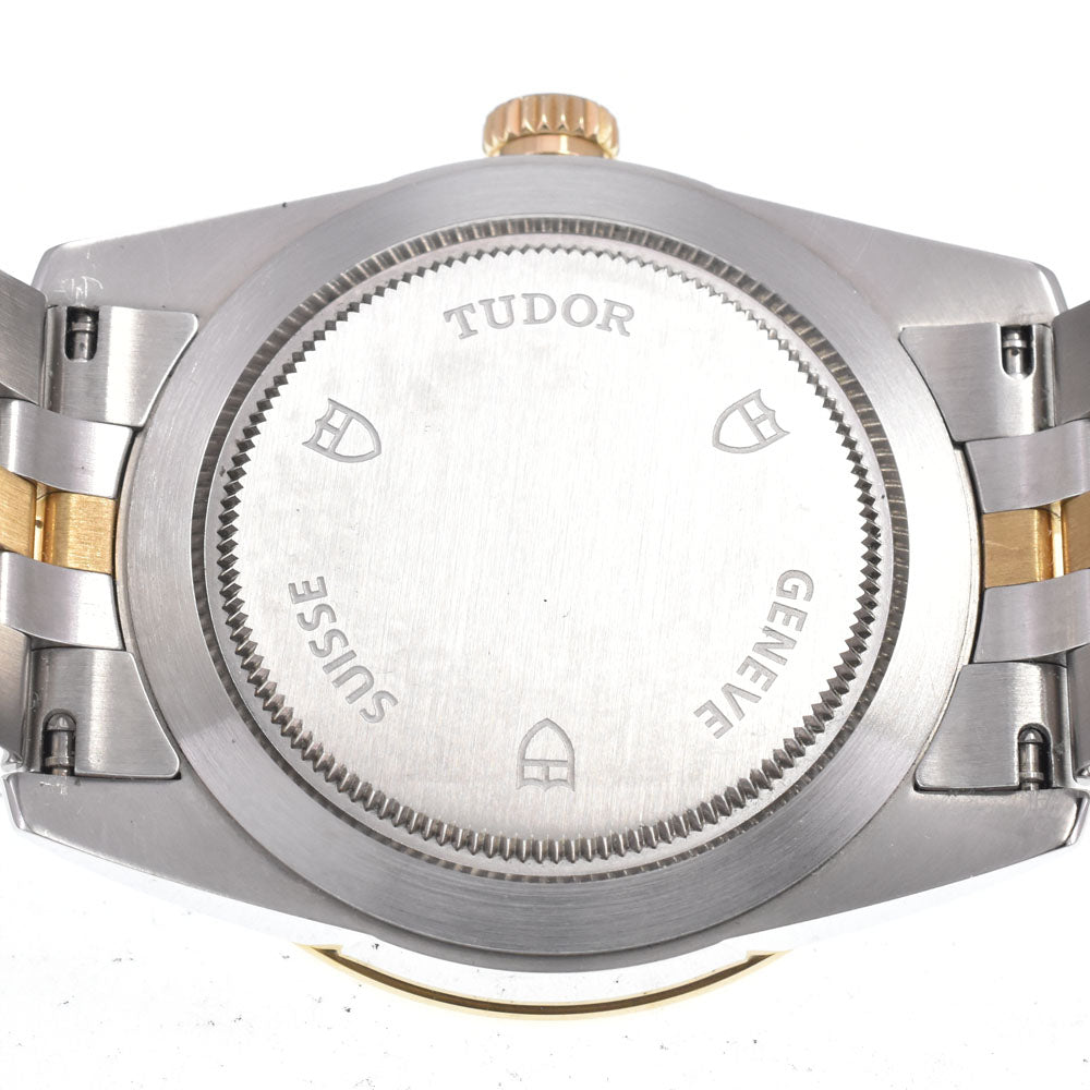with paper TUDOR Grammar Date 55003-003 10P diamond black Dial Automatic Men's
 Watch P#148664