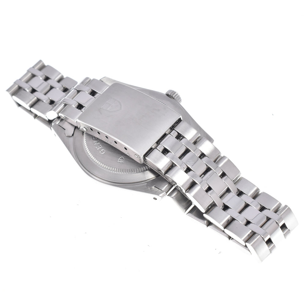 with paper TUDOR Prince Date 74034 WG Bezel 10P Diamonds Silver Dial Automatic Men's
 Watch O#148666