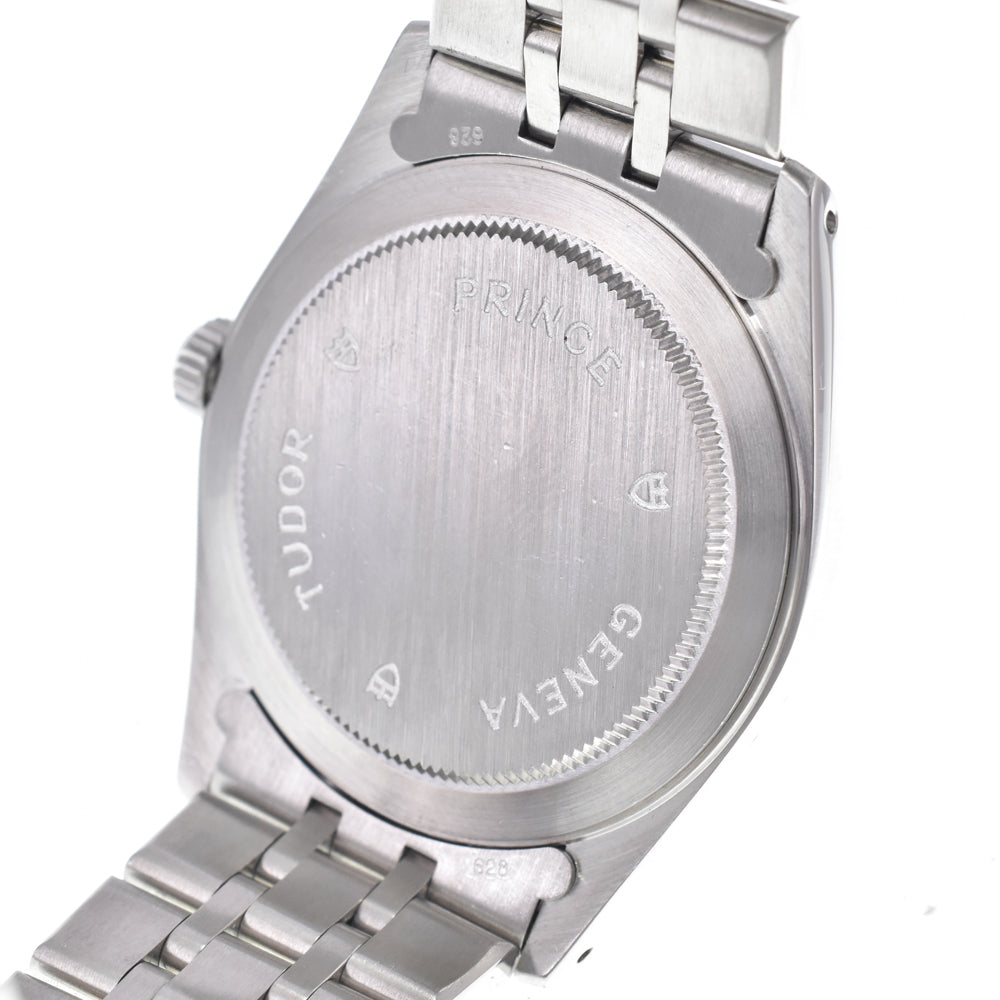 with paper TUDOR Prince Date 74034 WG Bezel 10P Diamonds Silver Dial Automatic Men's
 Watch O#148666