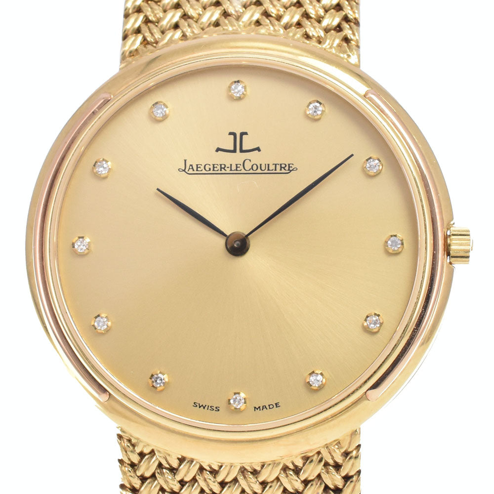 JAEGER-LECOULTRE オデッセイ 164.71.79 12P diamond gold Dial Hand Winding Men's
 Watch O#148667