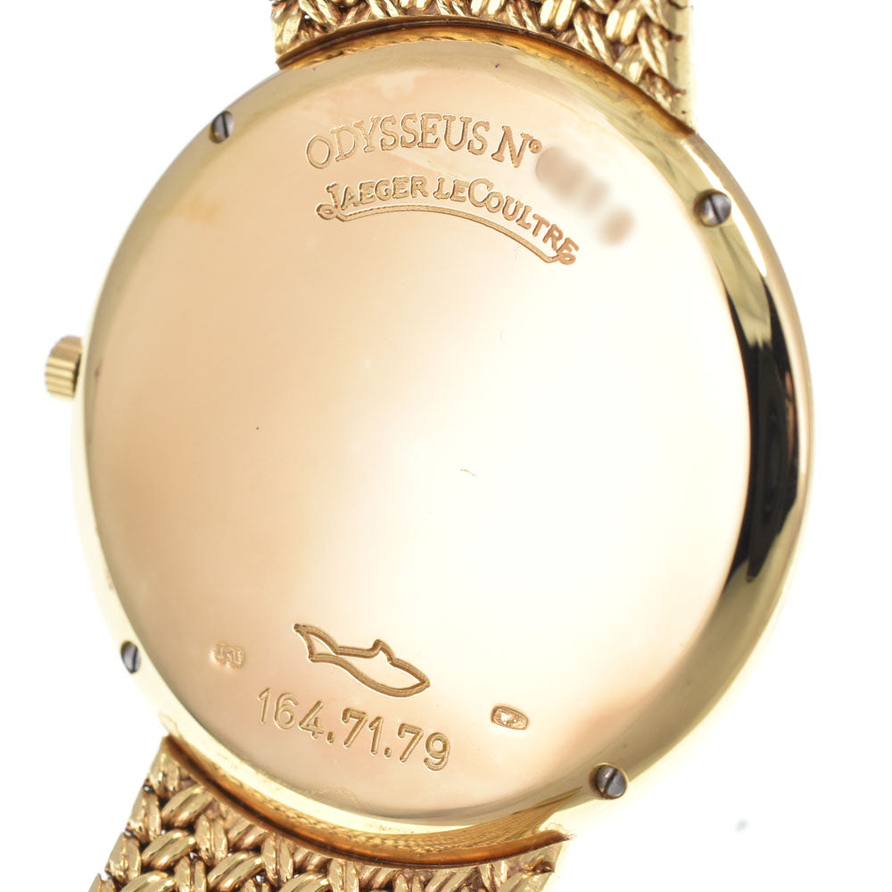 JAEGER-LECOULTRE オデッセイ 164.71.79 12P diamond gold Dial Hand Winding Men's
 Watch O#148667