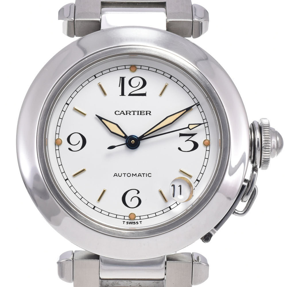 CARTIER Pasha C W31015M7 Date white Dial Automatic Unisex
 Watch O#148670