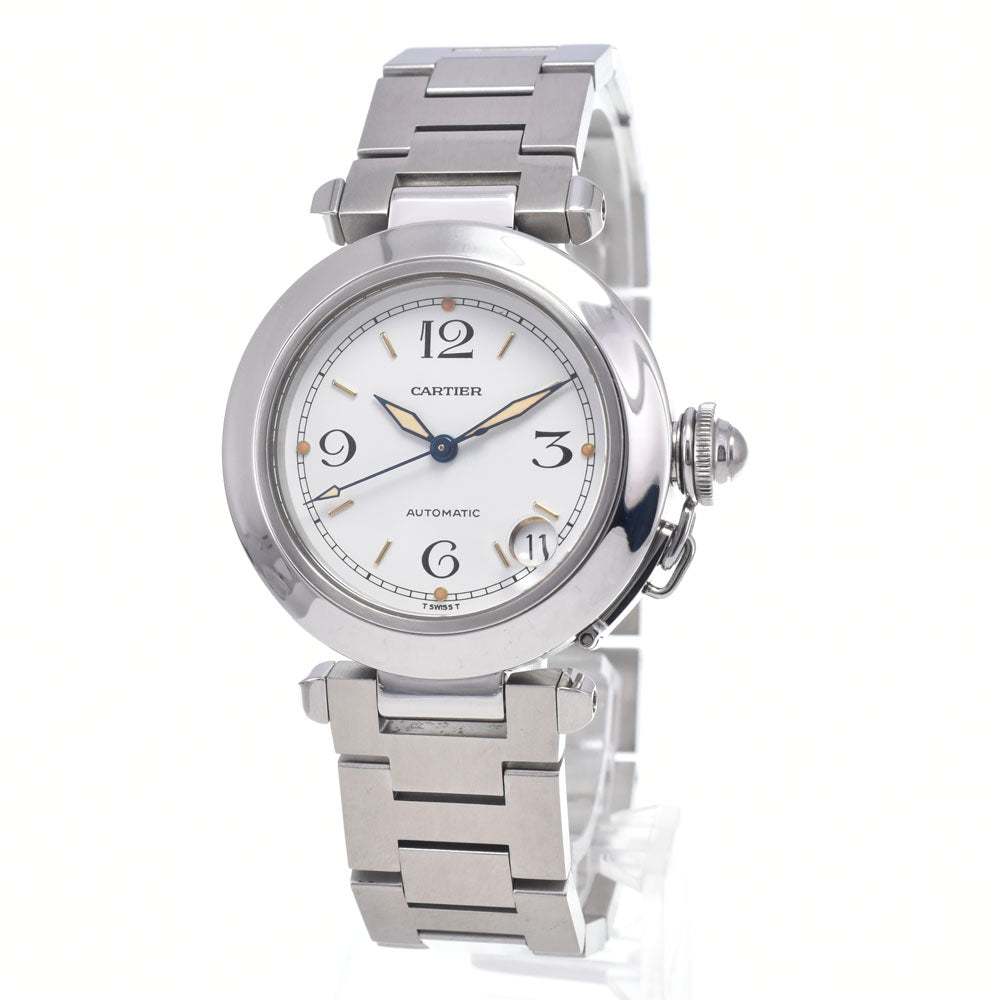 CARTIER Pasha C W31015M7 Date white Dial Automatic Unisex
 Watch O#148670