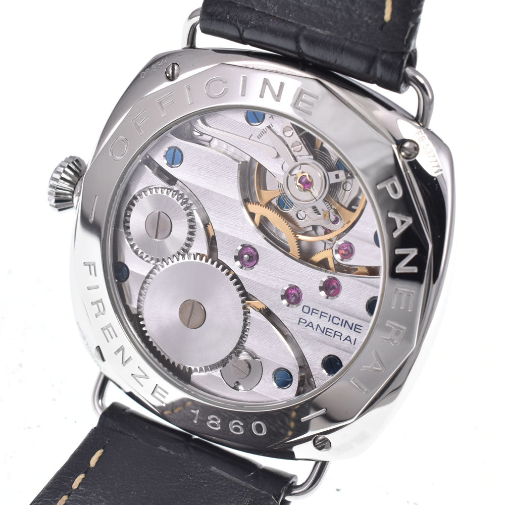 with paper PANERAI Radio meal black seal PAM00183 black Dial Hand Winding Men's
 Watch N#148672