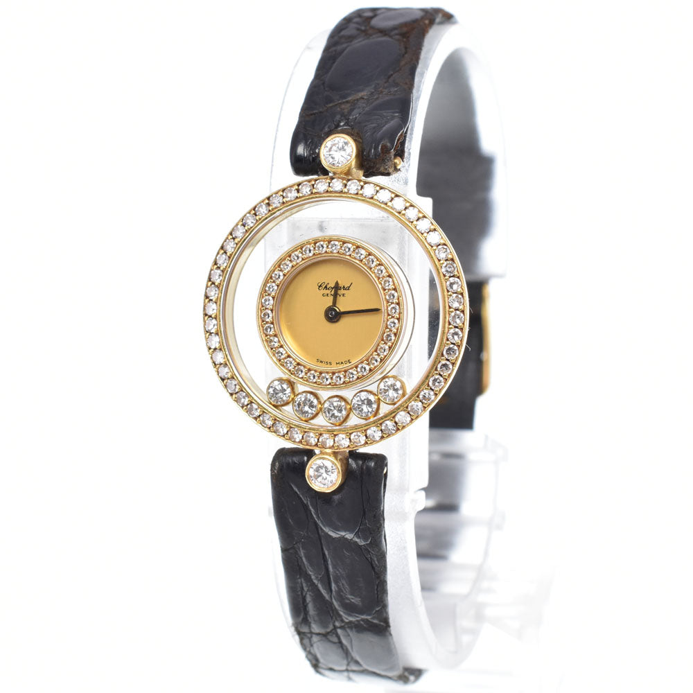 Chopard Happy diamond 20/3957 5P diamond gold Dial Quartz Ladies
 Watch N#148675