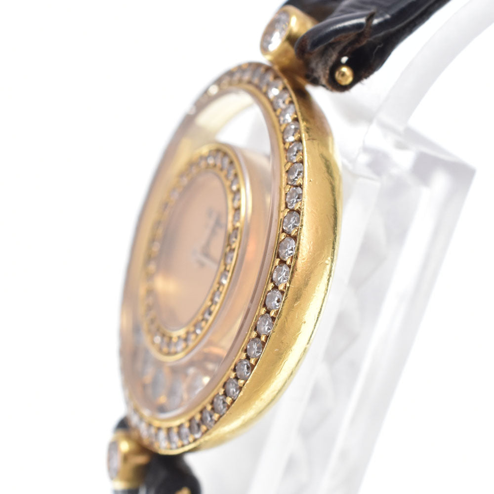 Chopard Happy diamond 20/3957 5P diamond gold Dial Quartz Ladies
 Watch N#148675