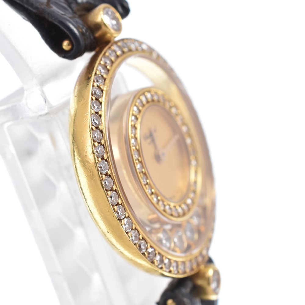 Chopard Happy diamond 20/3957 5P diamond gold Dial Quartz Ladies
 Watch N#148675