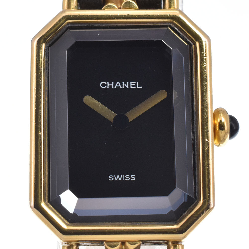 CHANEL Premiere L H0001 black Dial Quartz Ladies
 Watch N#148678