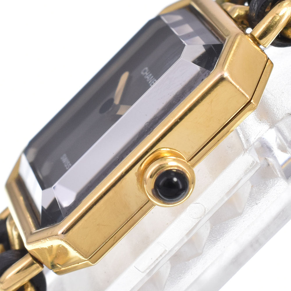 CHANEL Premiere L H0001 black Dial Quartz Ladies
 Watch N#148678