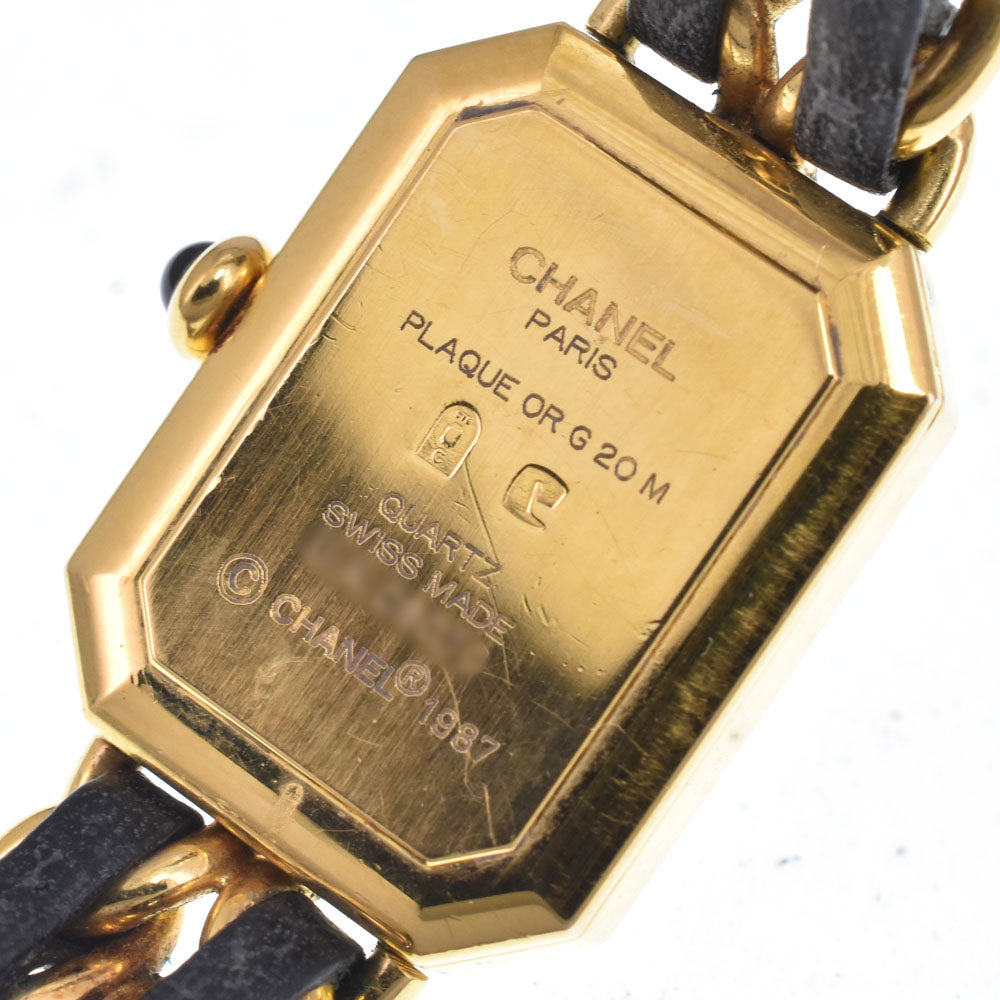 CHANEL Premiere L H0001 black Dial Quartz Ladies
 Watch N#148678