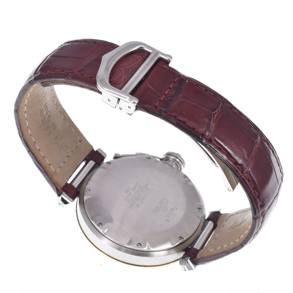 with paper CARTIER Pasha 38mm Date Silver Dial Automatic Men's
 Watch N#148681