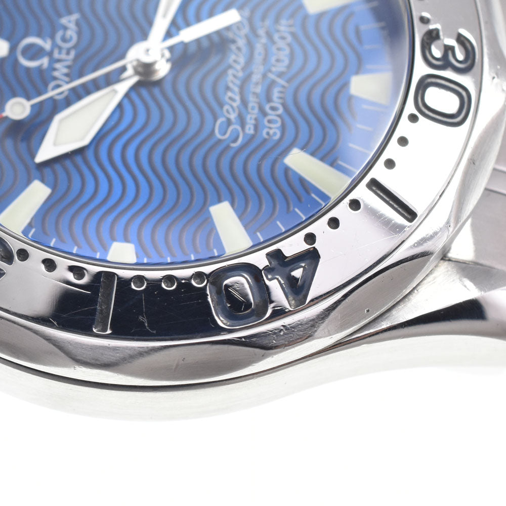 OMEGA Seamaster Professional 300M 2263.80 Date blue Dial Quartz Boy's
 Watch O#148683