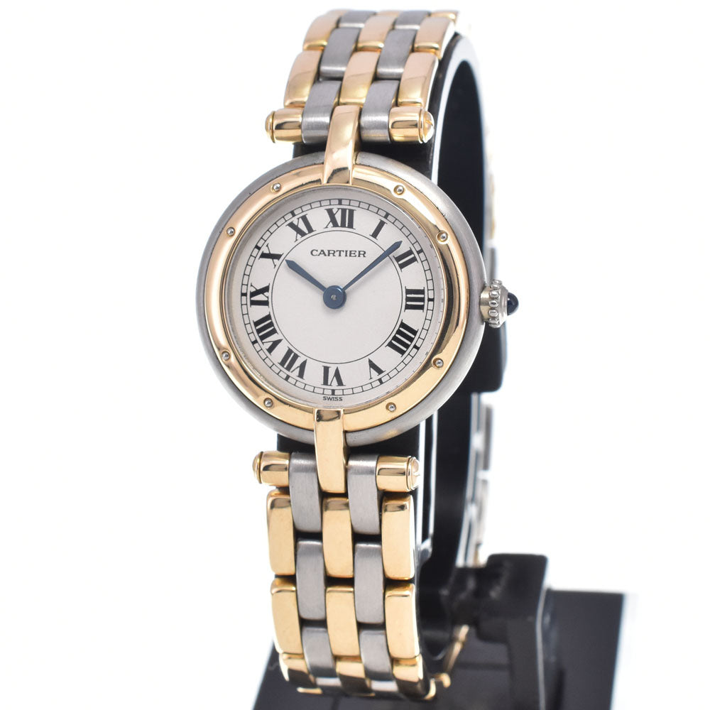 CARTIER PANTHERE Vendome SM 3 Row 84084244 Ivory Dial Quartz Ladies
 Watch O#148684