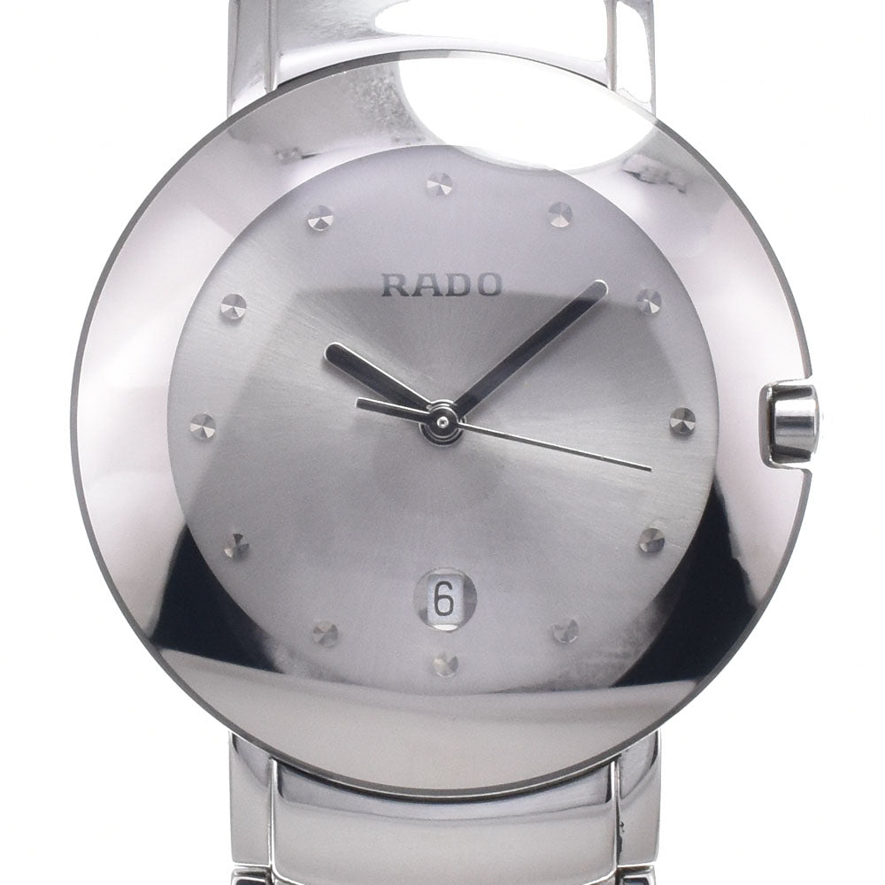 RADO Diastar 129.0531.3 Date Silver Dial Quartz Men's
 Watch P#148686