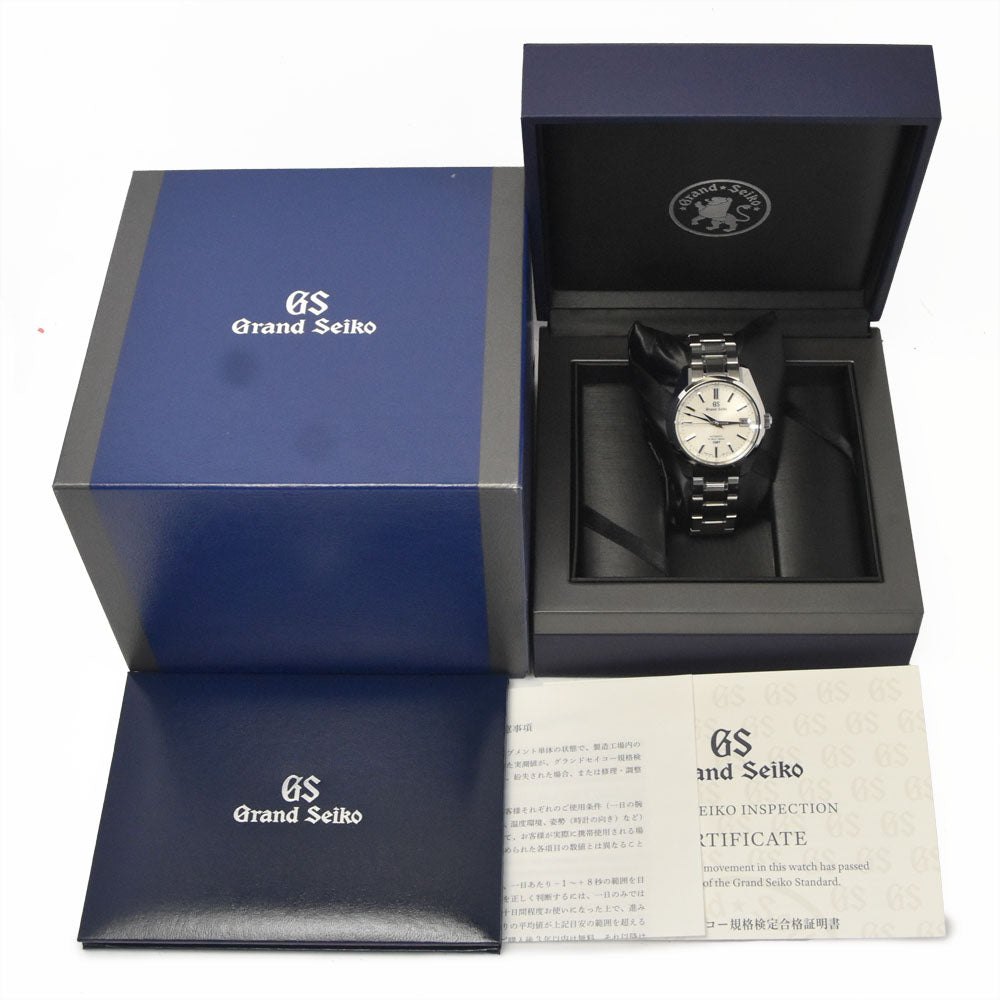 SEIKO Grand Seiko SBGJ263/9S86-00A0 Mechanical Hi-Beat 36000 GMT white Dial Automatic Men's
 Watch M#148693