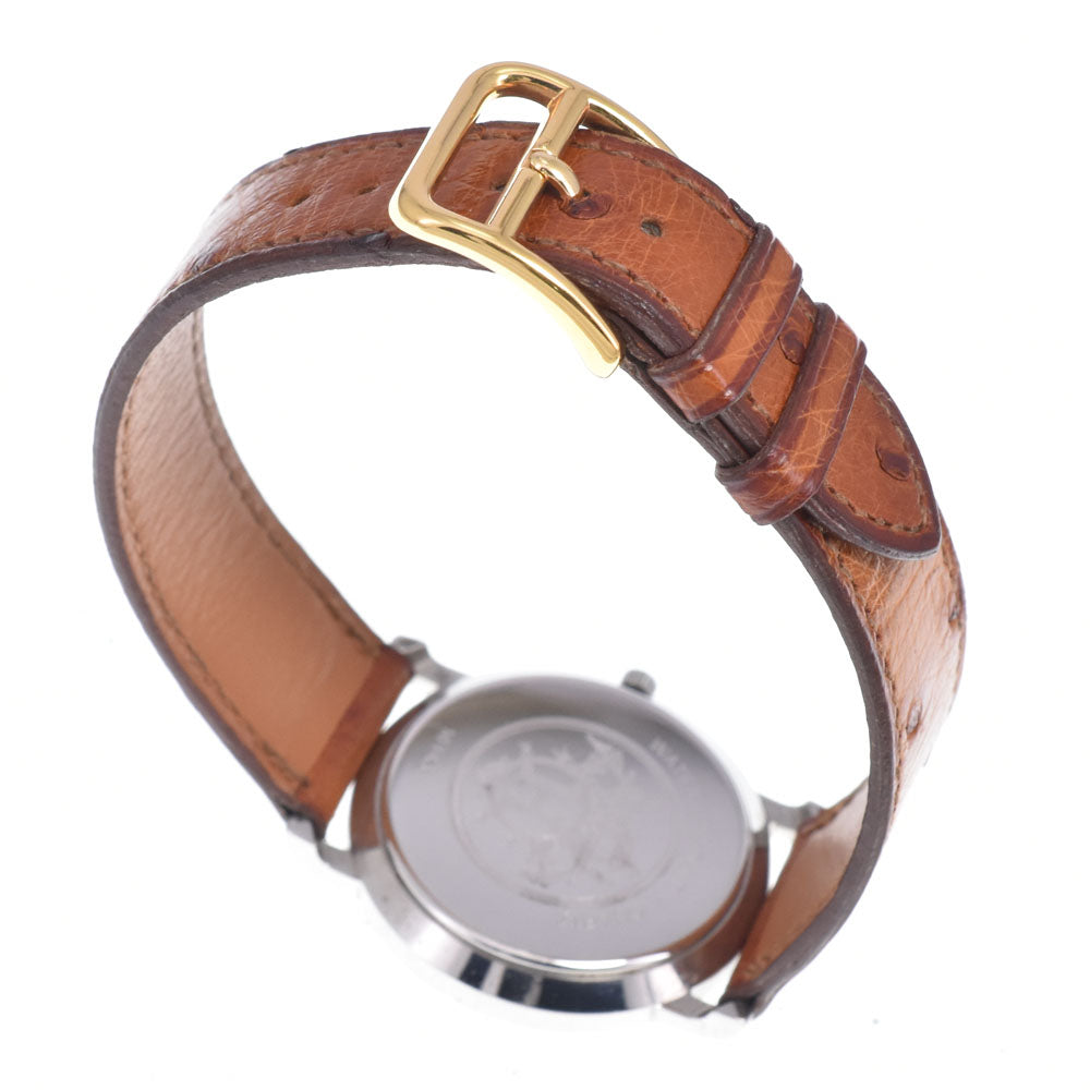 with paper HERMES Serie Date White gold Dial Quartz Men's
 Watch O#148695