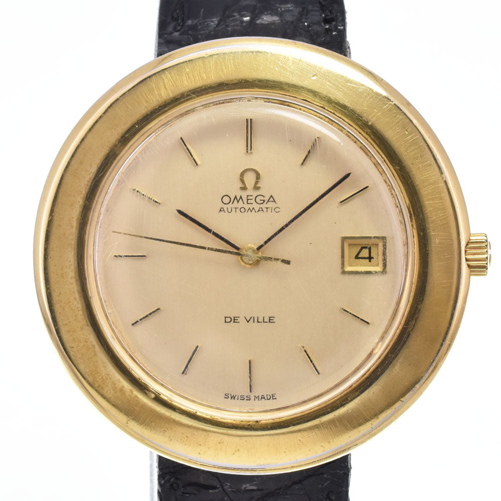 OMEGA De Ville Date gold Dial Automatic Men's
 Watch N#148696