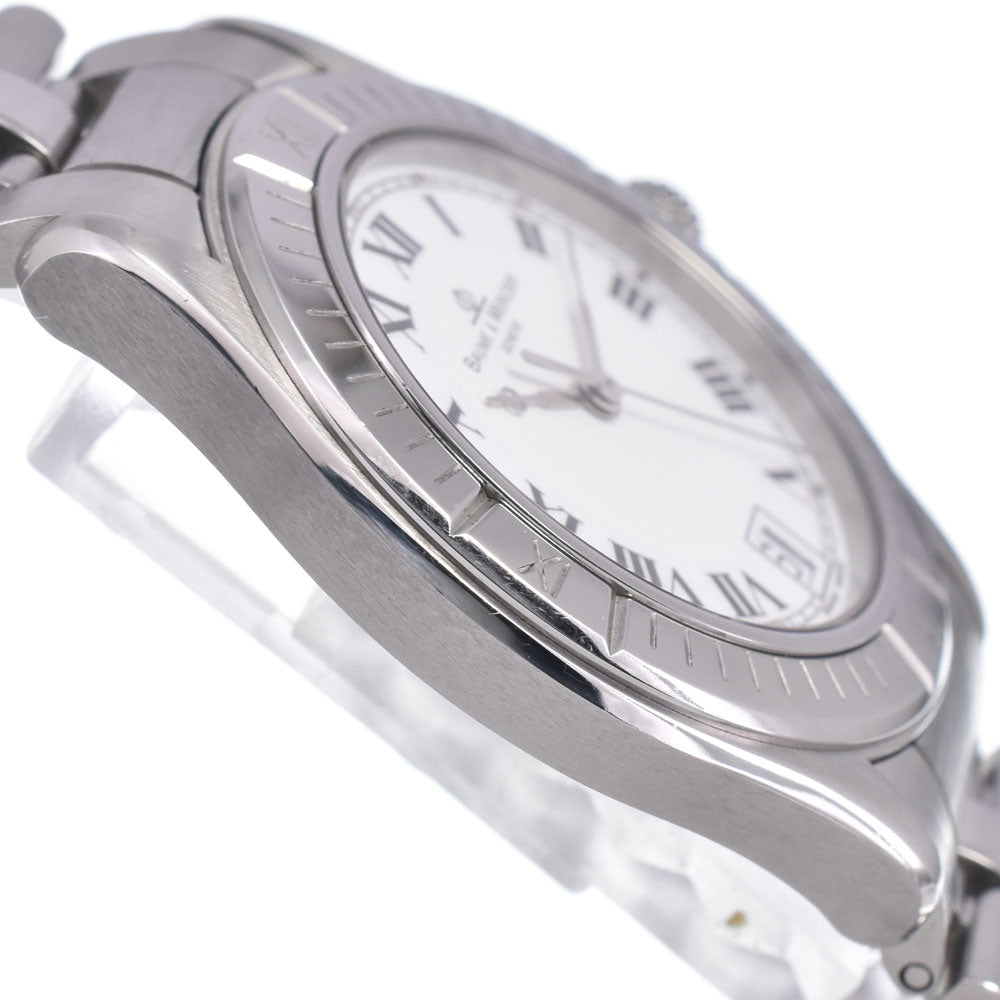 with paper Baume & Mercier MV045042 white Dial Quartz Men's
 Watch P#148697